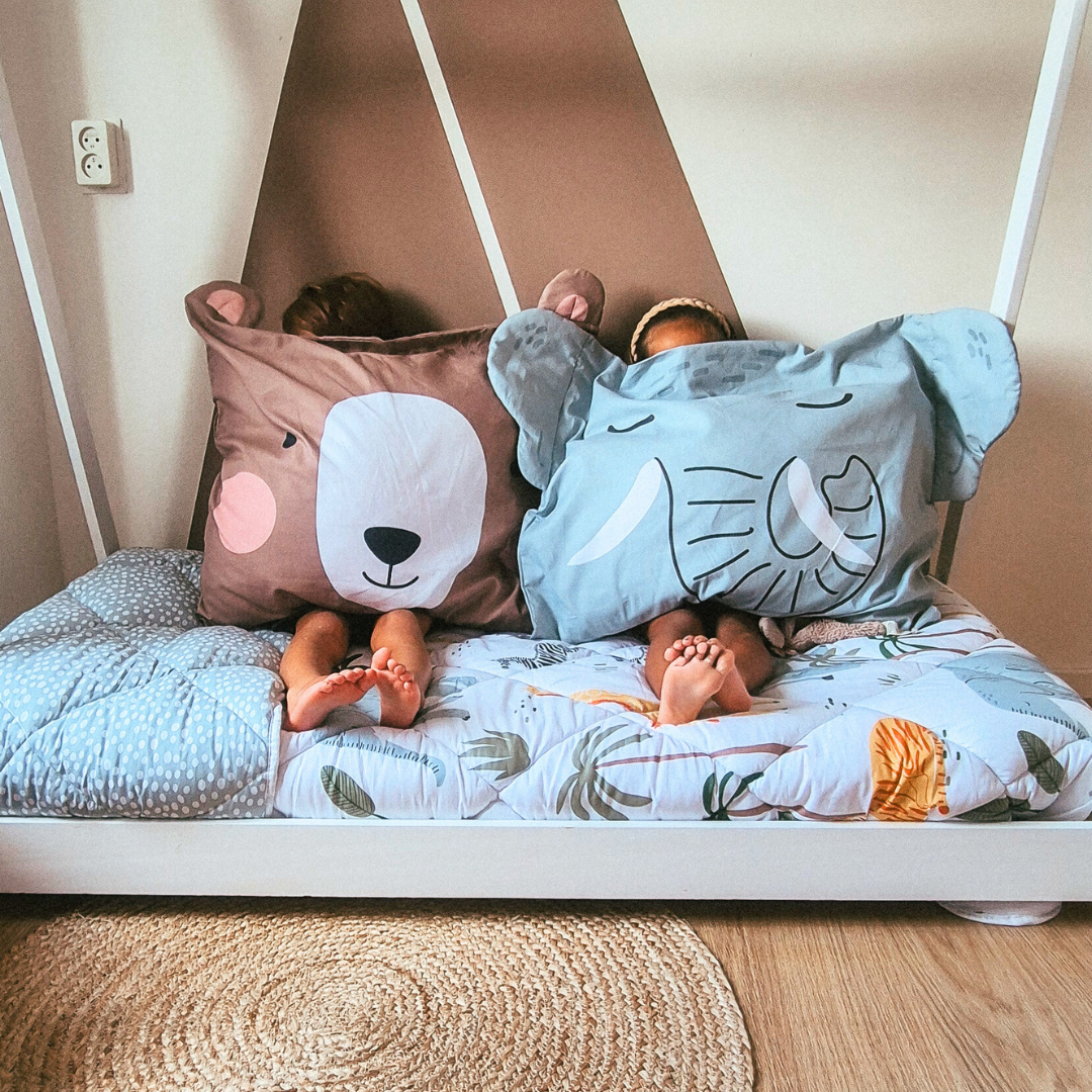 Kids Kussensloop | Eddy Elephant