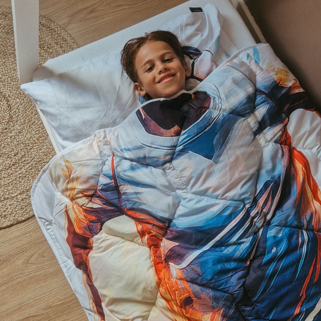 Wasbaar Kids All Season Dekbed | Footballer | Met Kussensloop