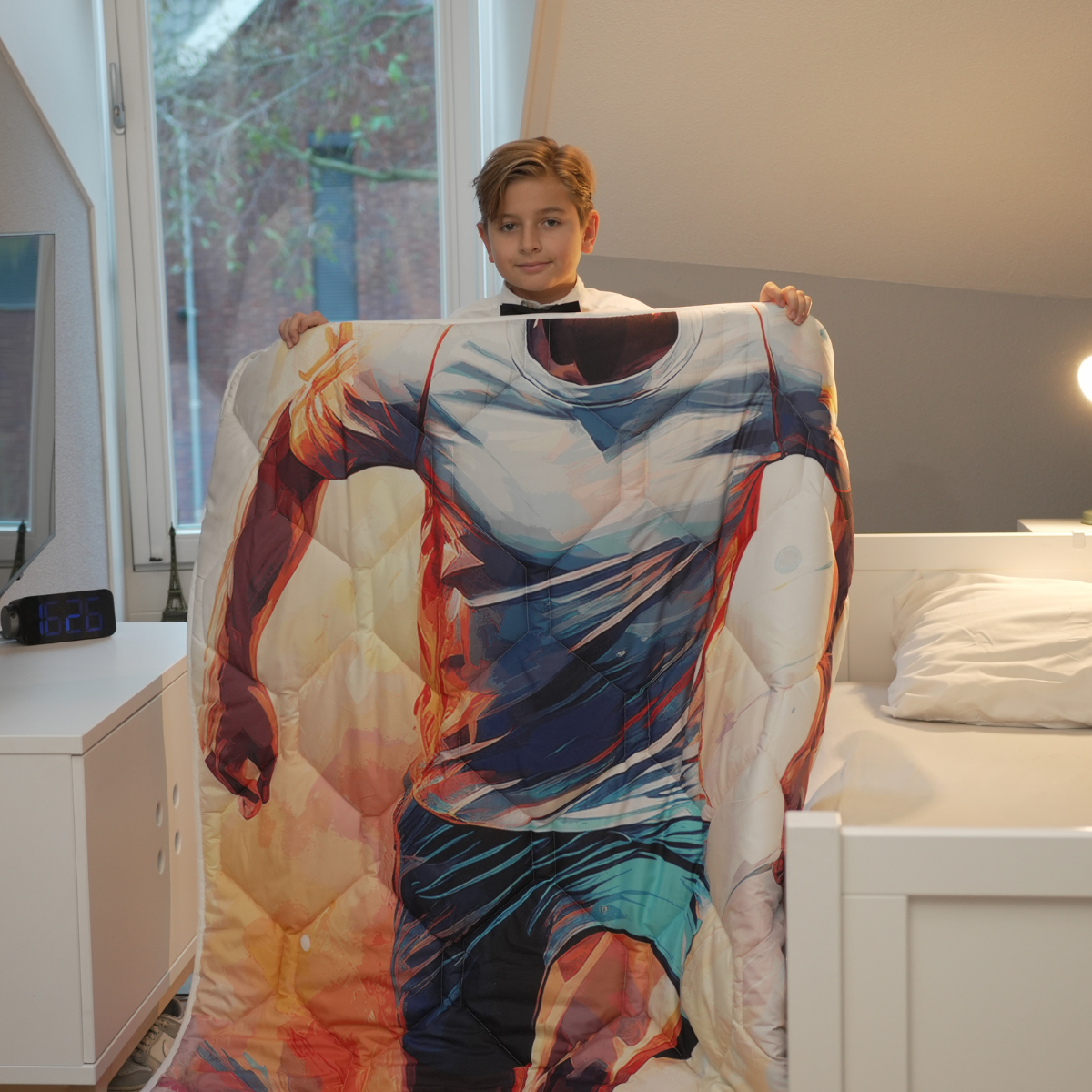 Wasbaar Kids All Season Dekbed | Footballer | Met Kussensloop