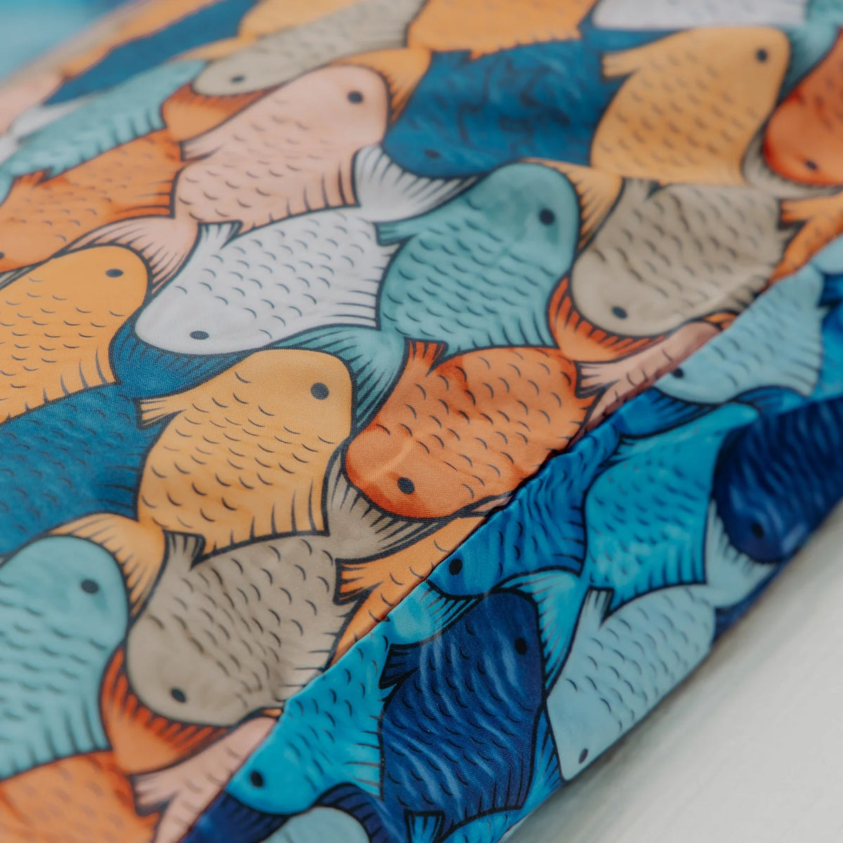 Kussenslopen | A Fish Named Fred & Thehappybed | 3D Fish | Set van 2