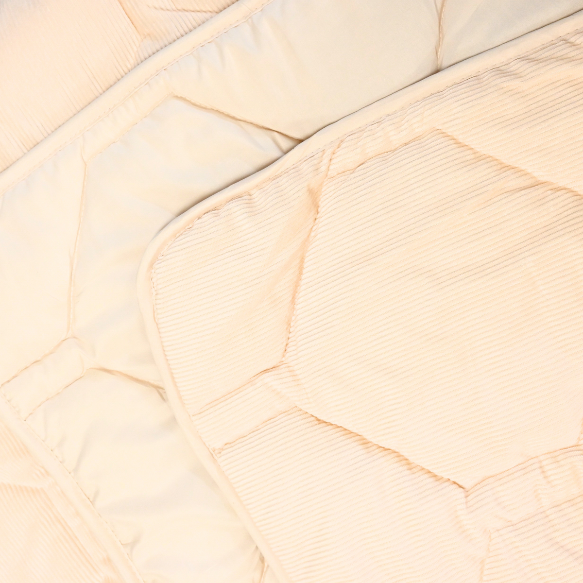 Wasbaar All Season Dekbed | Corduroy | Soft Peach