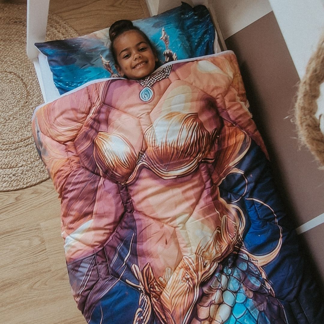 Wasbaar Kids All Season Dekbed | Mermaid | Met Kussensloop