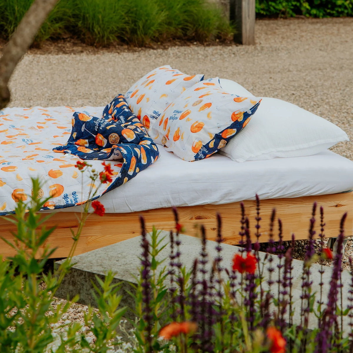 Kussenslopen | A Fish Named Fred & Thehappybed | Aperol Spritz | Set van 2