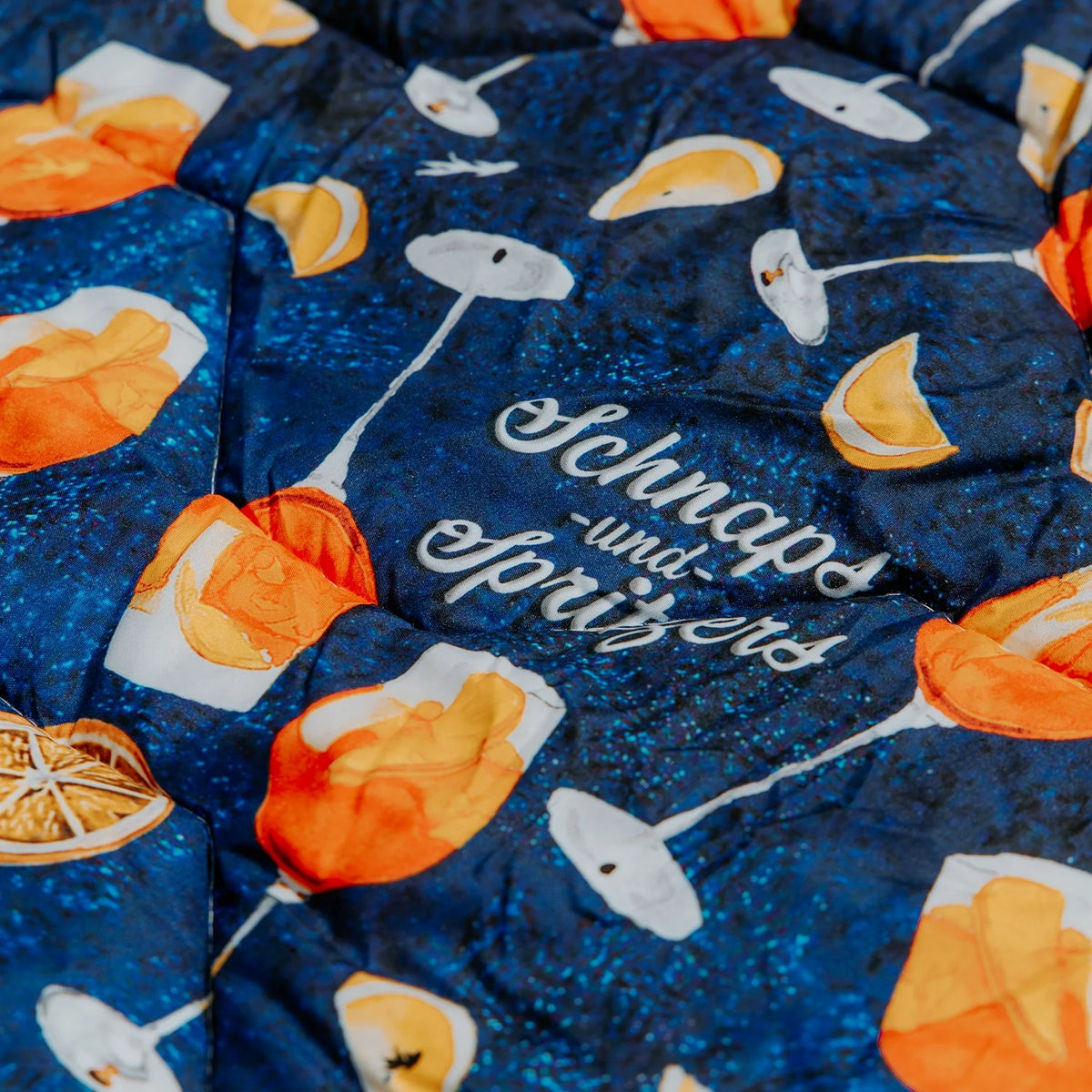 Wasbaar All Season Dekbed | A Fish Named Fred & Thehappybed | Aperol Spritz