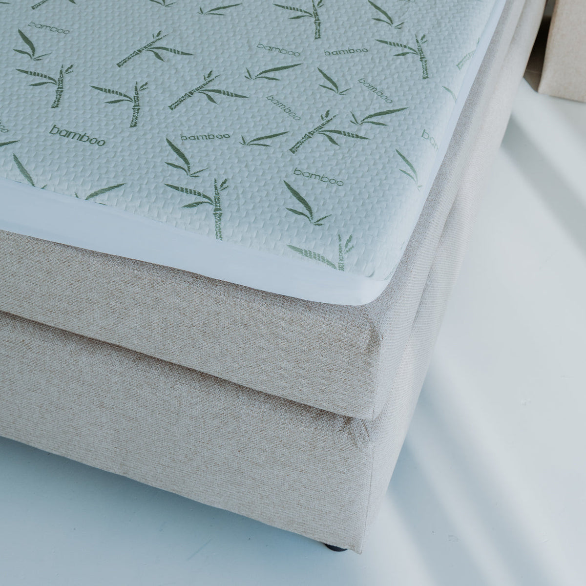 Thehappybed Matrasbeschermer | Bamboe