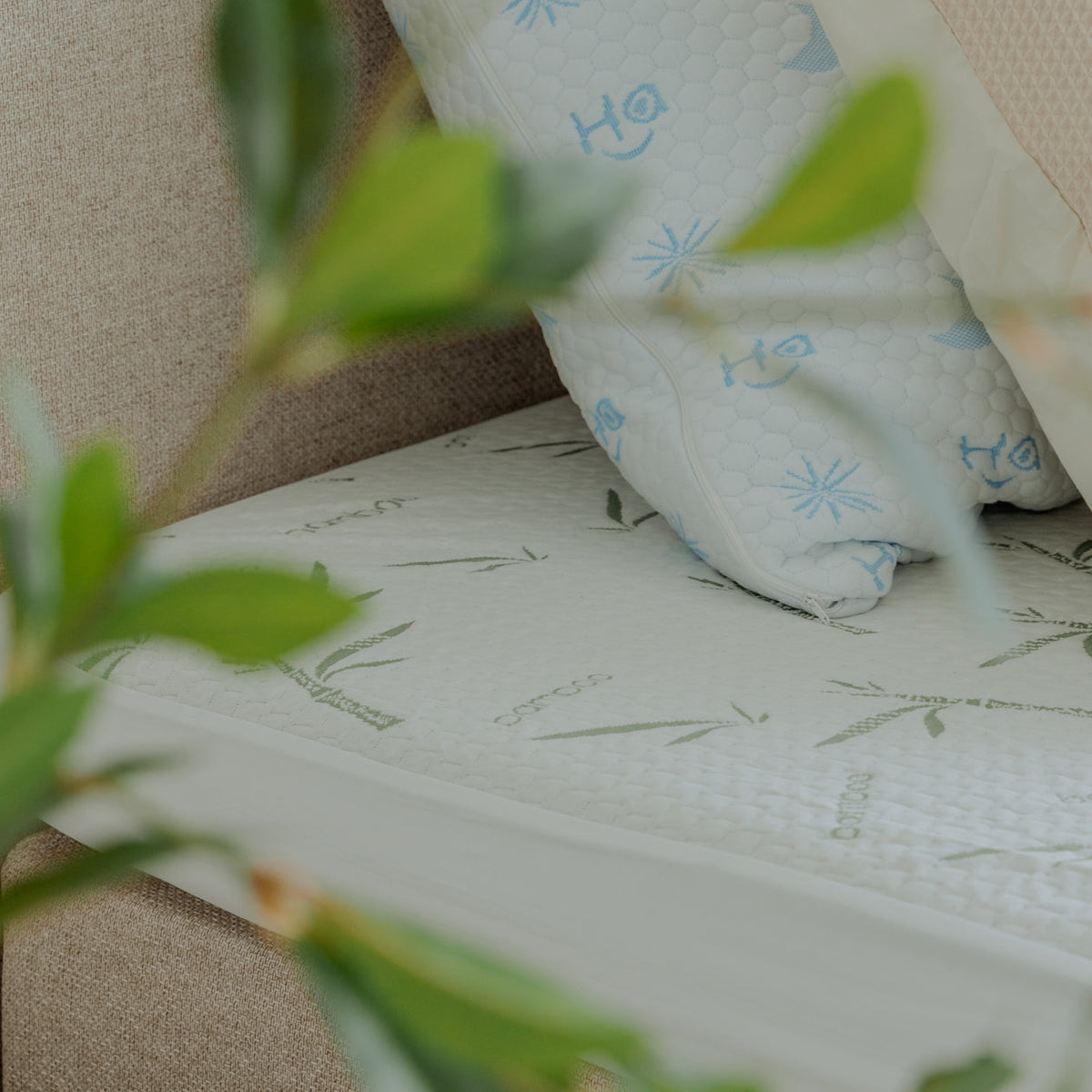 Thehappybed Matrasbeschermer | Bamboe