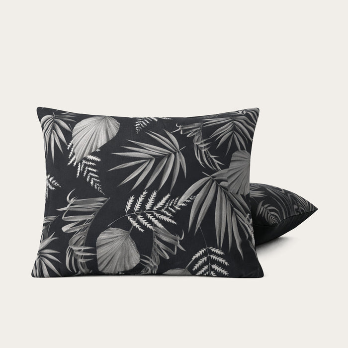 Kussenslopen | Original Prints | Black Leaves | Set van 2