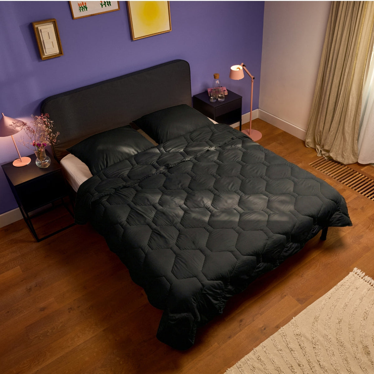 Wasbaar All Season Dekbed | Original | Black