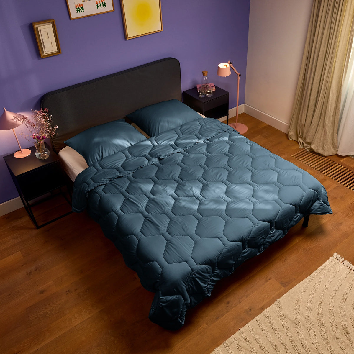 Wasbaar Winterdekbed | Original | Bluestone