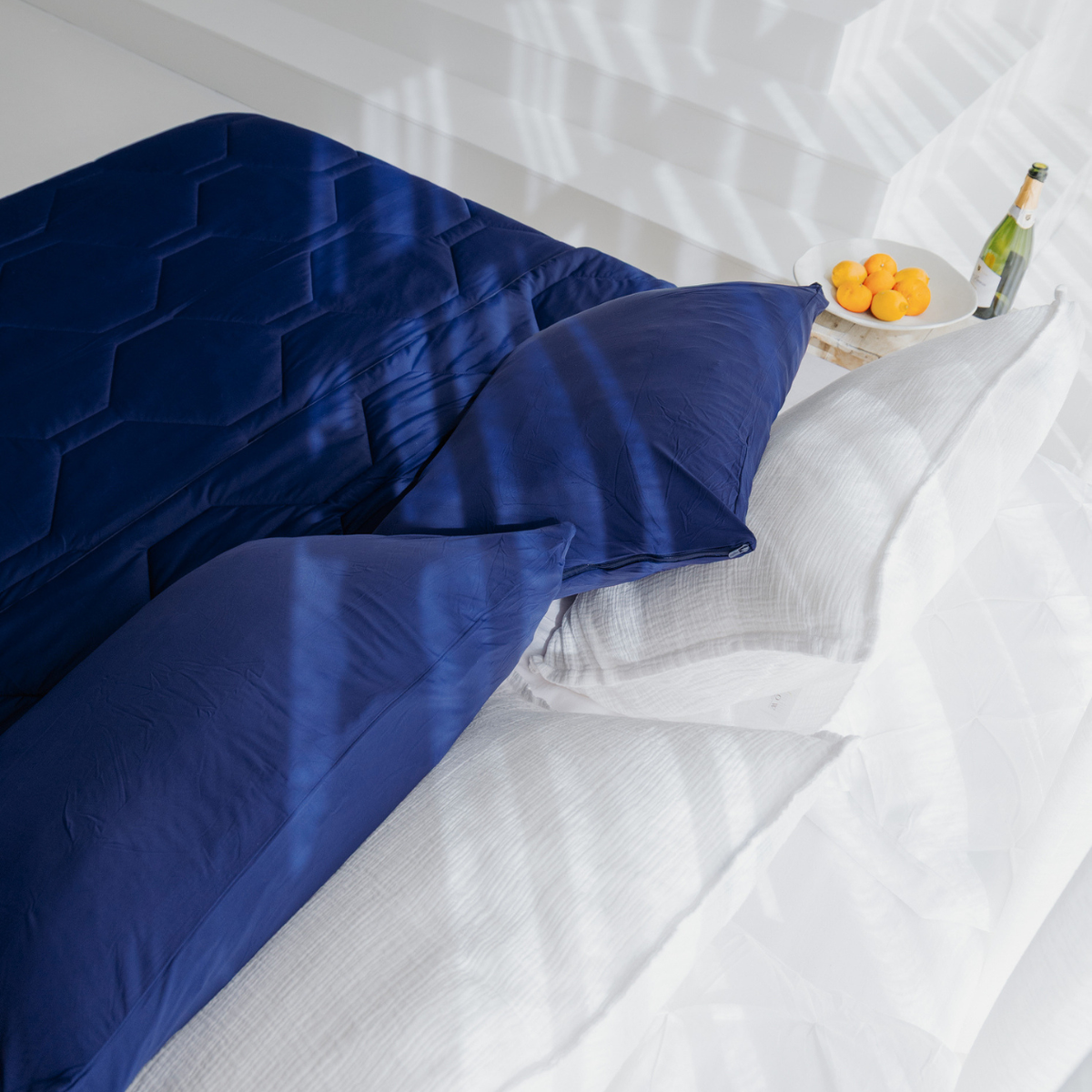 Kussenslopen | Cooling | Navy | Set van 2