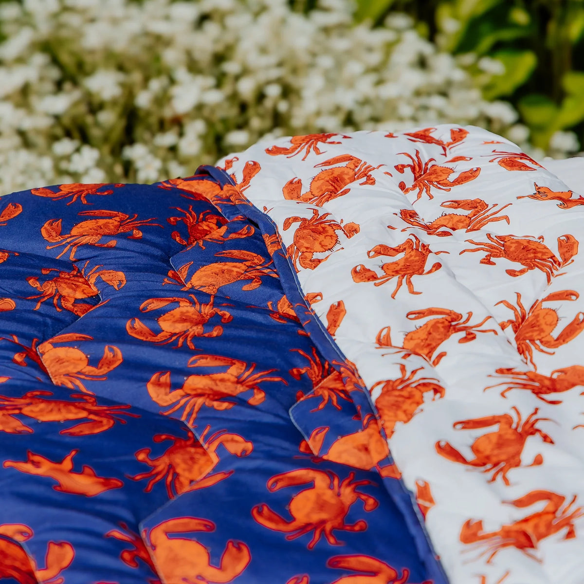 Wasbaar All Season Dekbed | A Fish Named Fred & Thehappybed | Costal Crab