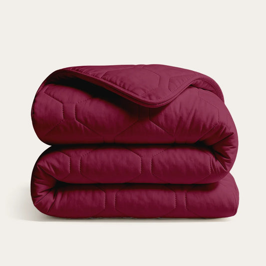 Wasbaar Winterdekbed | Original | Crimson Plum