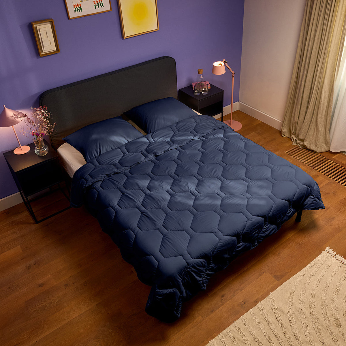 Wasbaar All Season Dekbed | Original | Dark Blue