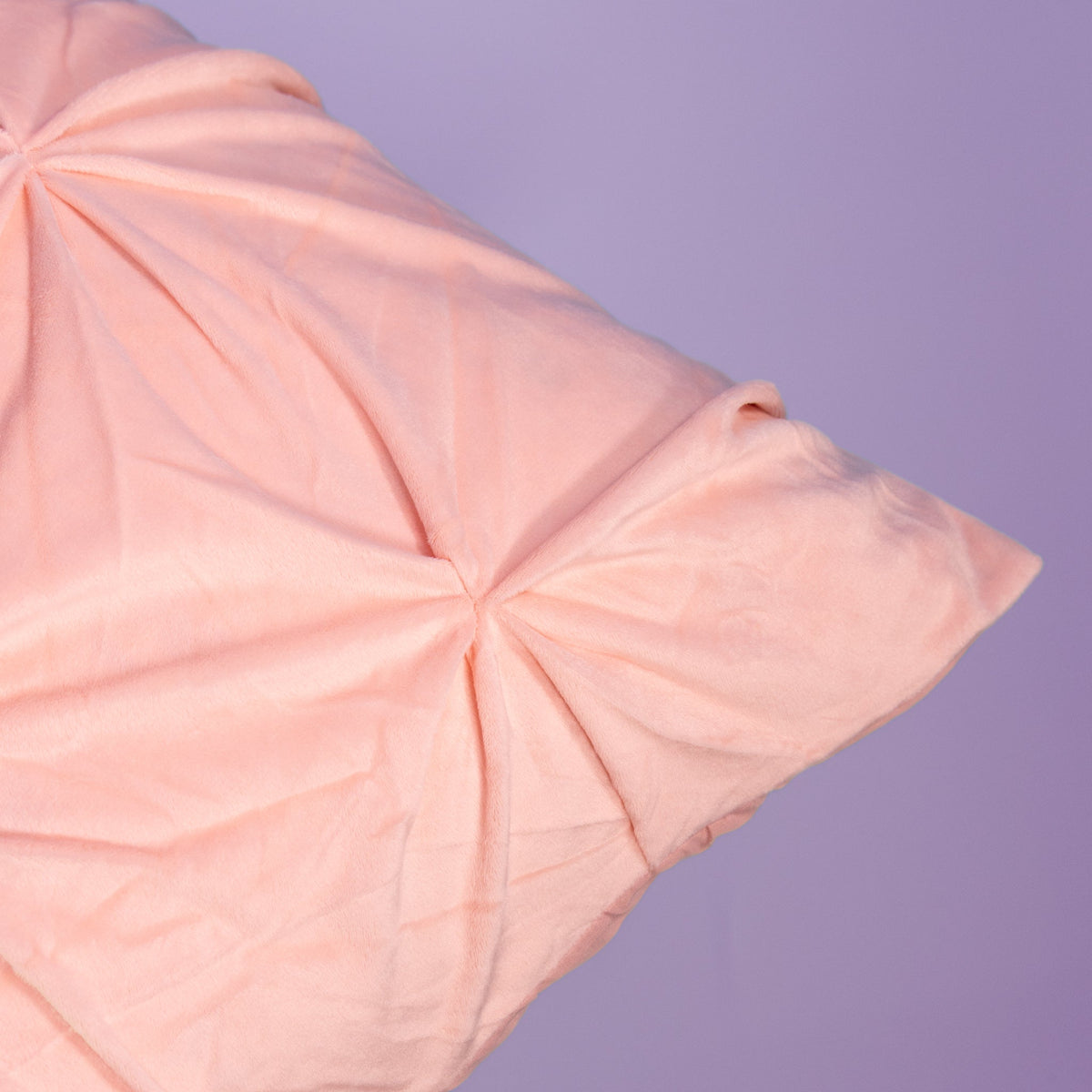 Kussenslopen | Grand Fold | Velvet Old Pink | Set van 2