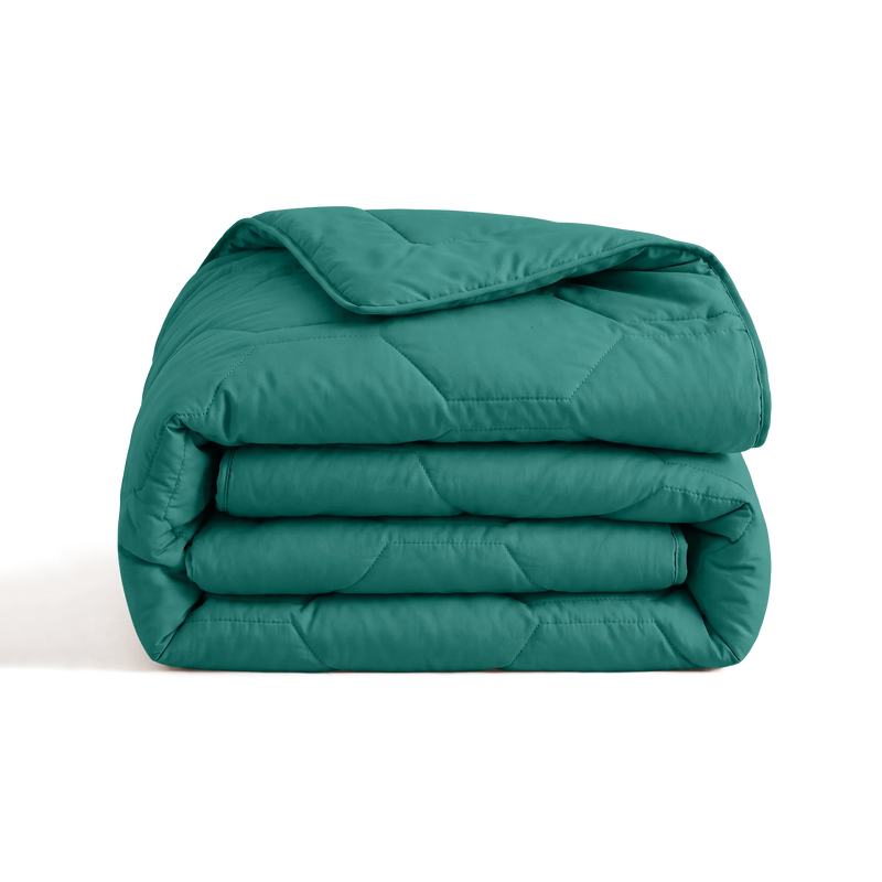 Wasbaar All Season Dekbed | Feather Down | Deep jungle