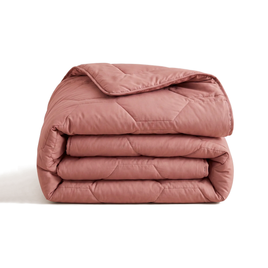 Wasbaar All Season Dekbed | Feather Down | Old Pink