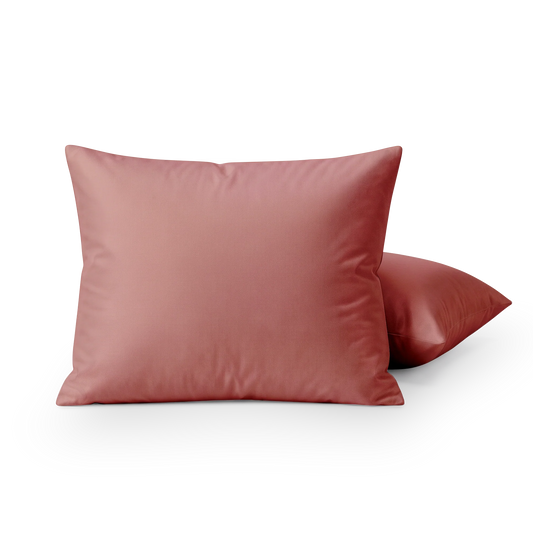Kussenslopen | Feather Down | Old Pink | Set van 2