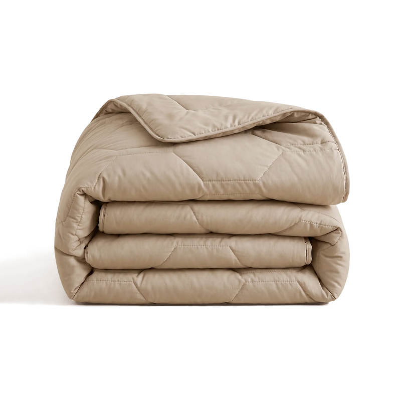 Wasbaar All Season Dekbed | Feather Down | Taupe