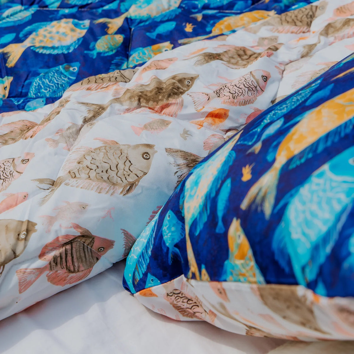 Wasbaar All Season Dekbed | A Fish Named Fred & Thehappybed | Fish