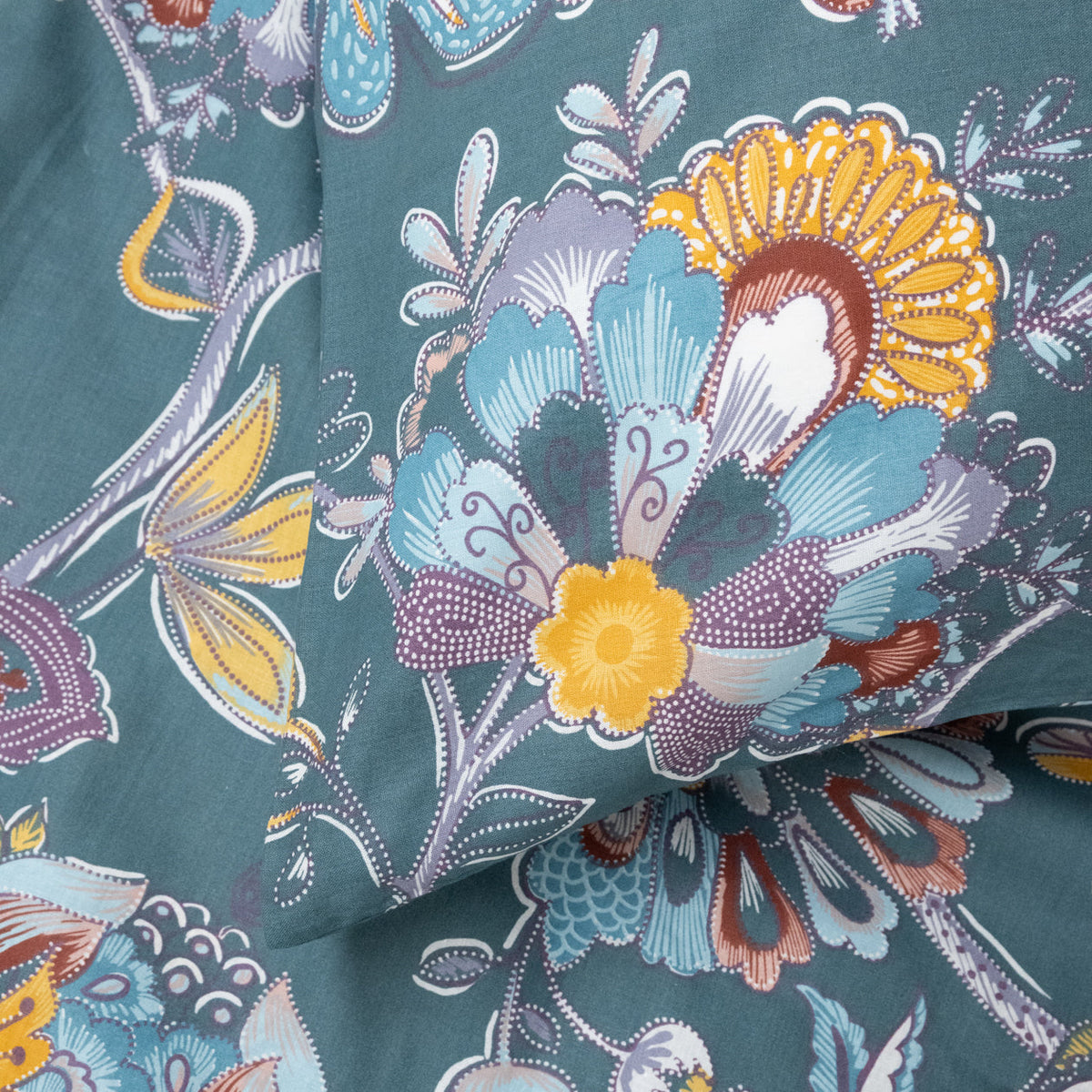 Thehappybed Kussensloop | Flower Harmony | Set van 2 | Katoen