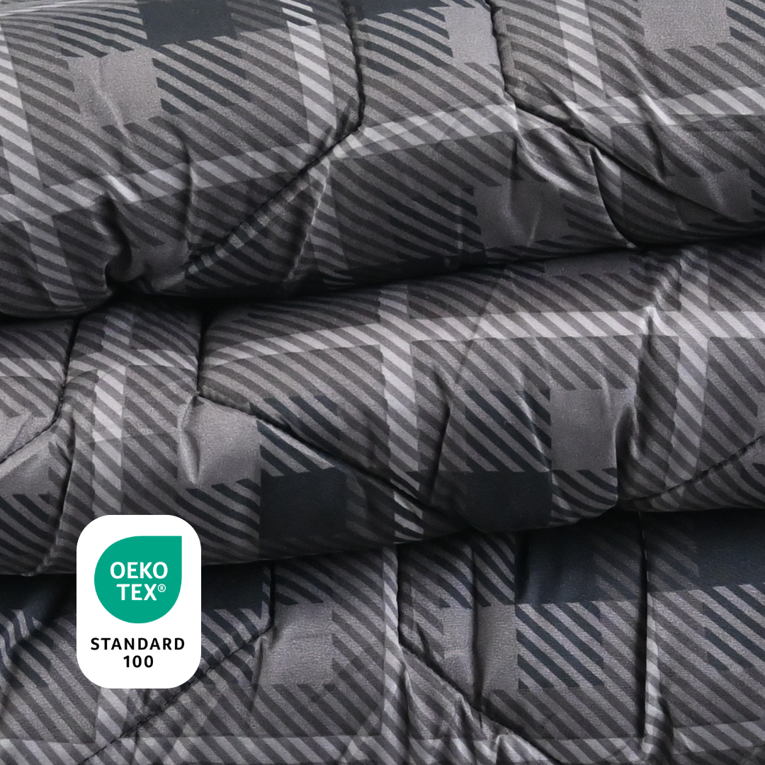 Wasbaar All Season Dekbed | Original Prints | Grey Tartan