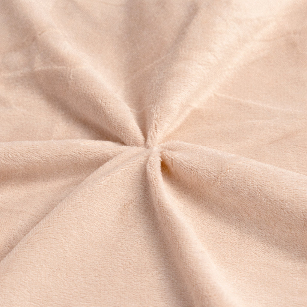Kussenslopen | Grand Fold | Velvet Light Taupe | Set van 2