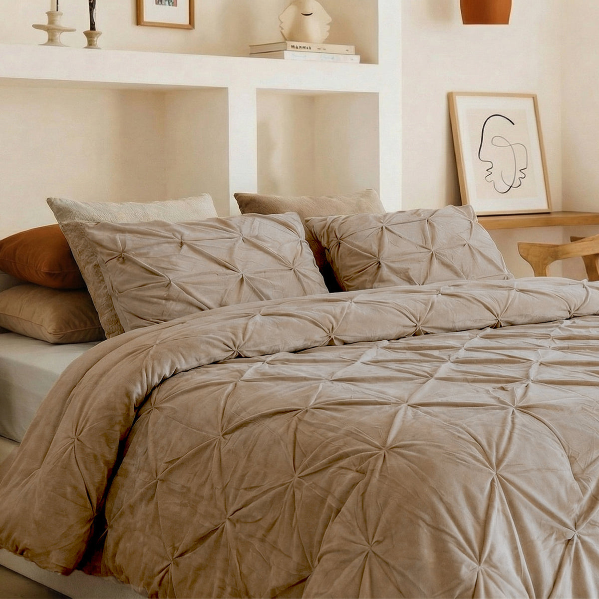 Wasbaar All Season Dekbed | Grand Fold | Velvet Taupe