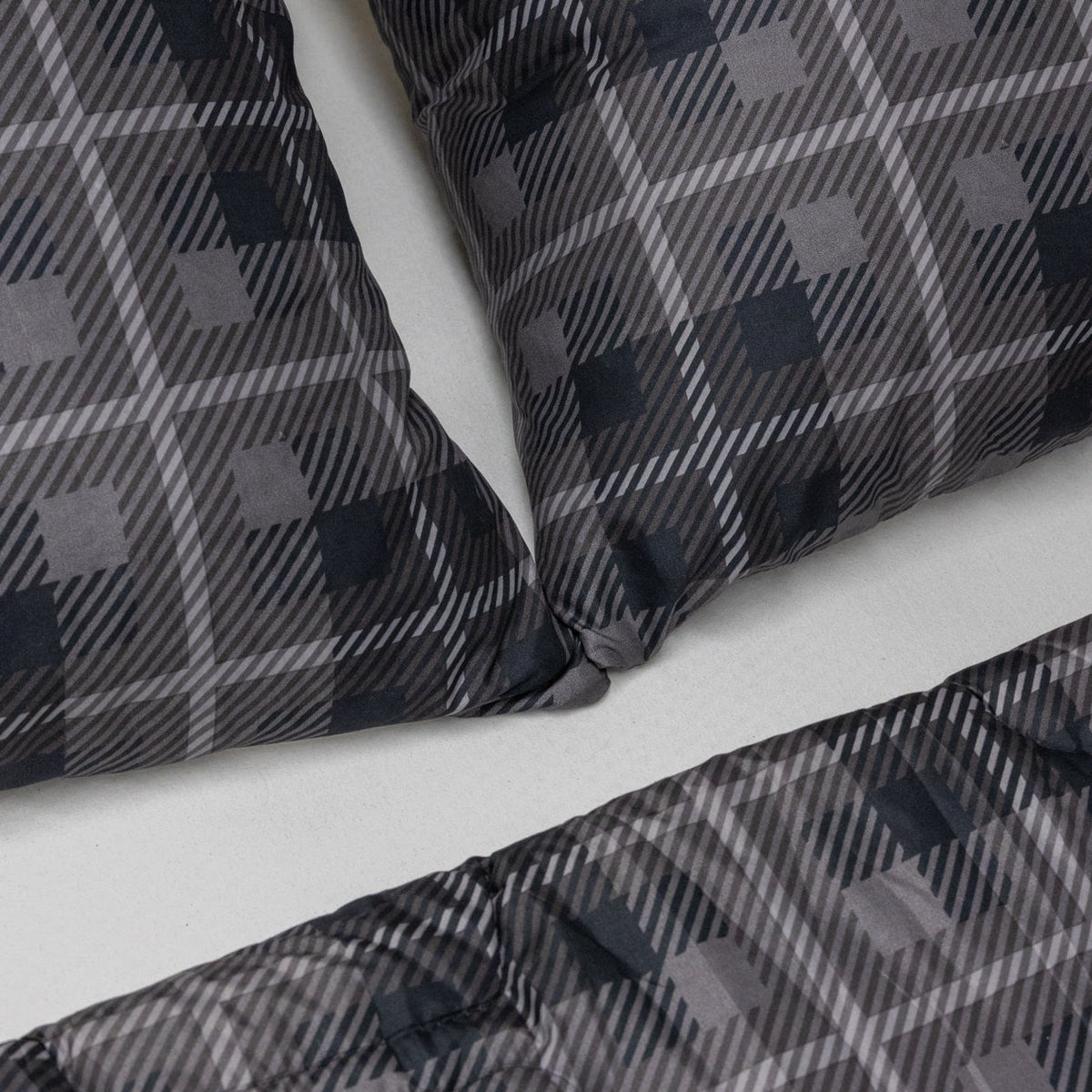 Kussenslopen | Original Prints | Grey Tartan | Set van 2