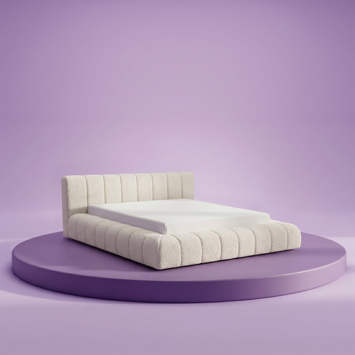 Thehappybed Amour Iconic | Teddy | Creme | Bed