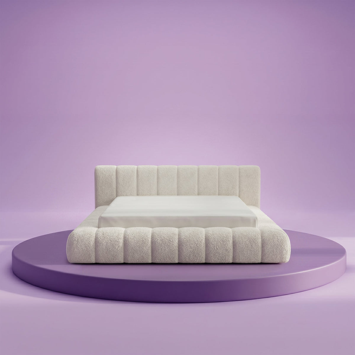 Thehappybed Amour Iconic | Teddy | Creme | Bed