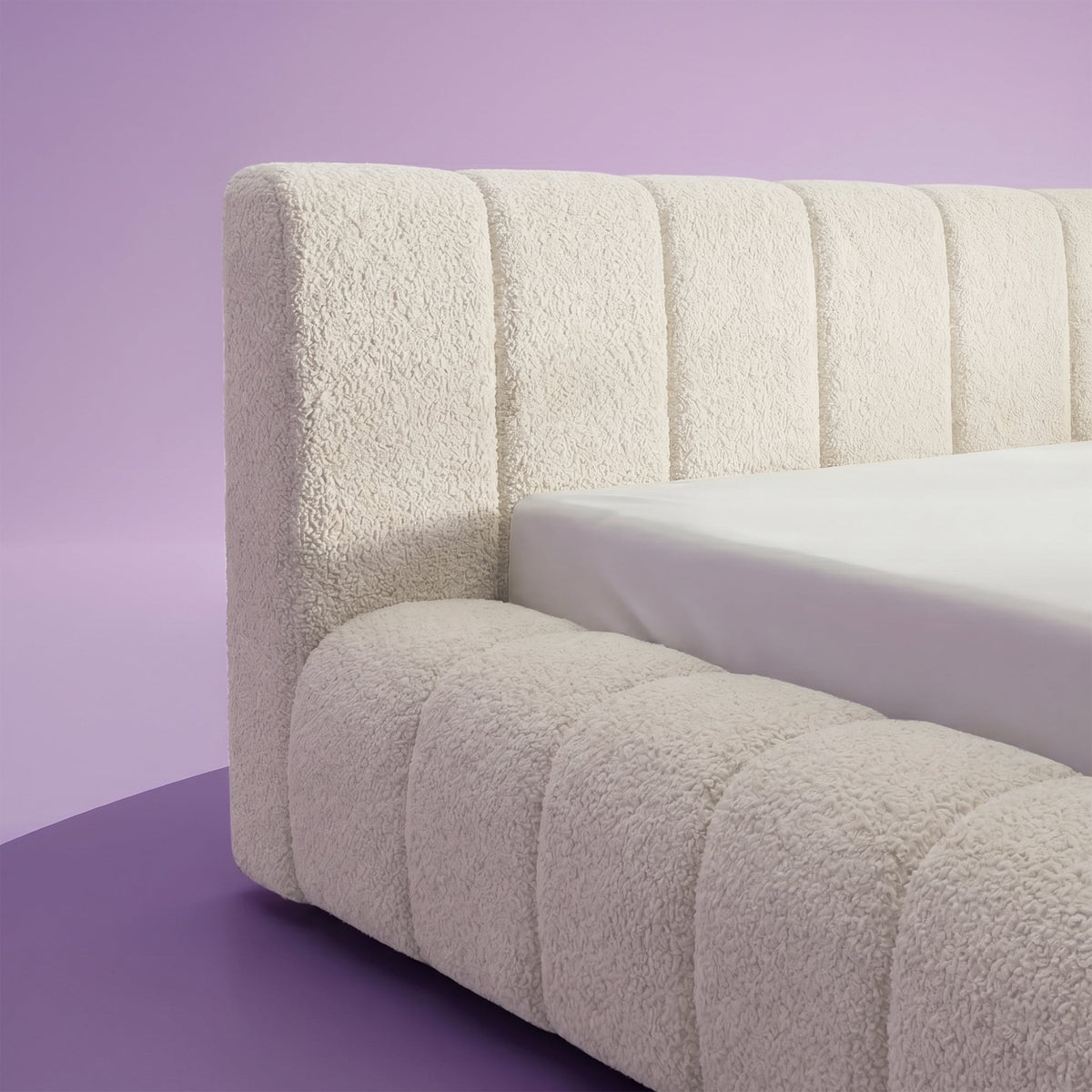 Thehappybed Amour Iconic | Teddy | Creme | Bed