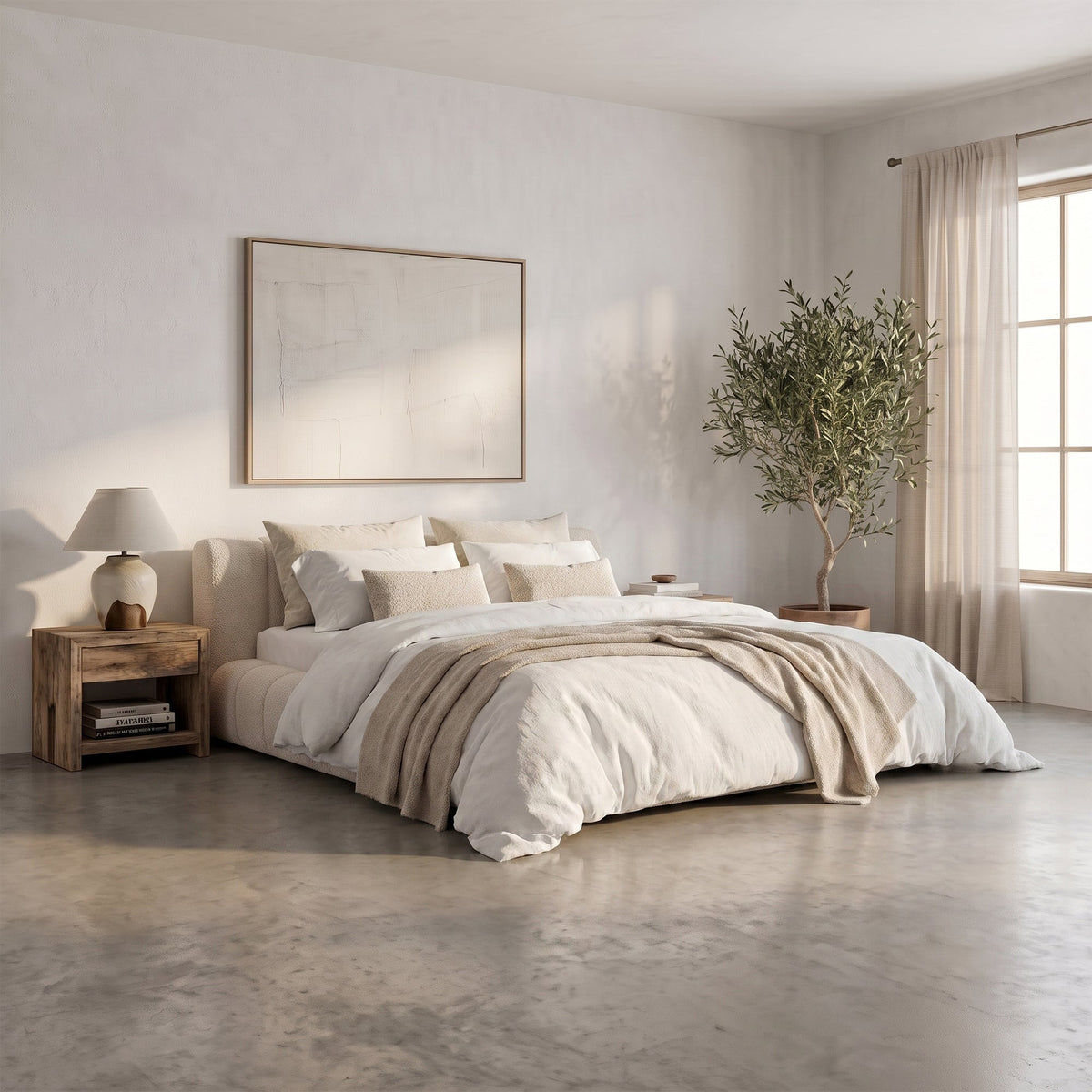 Thehappybed Amour Iconic | Teddy | Creme | Bed