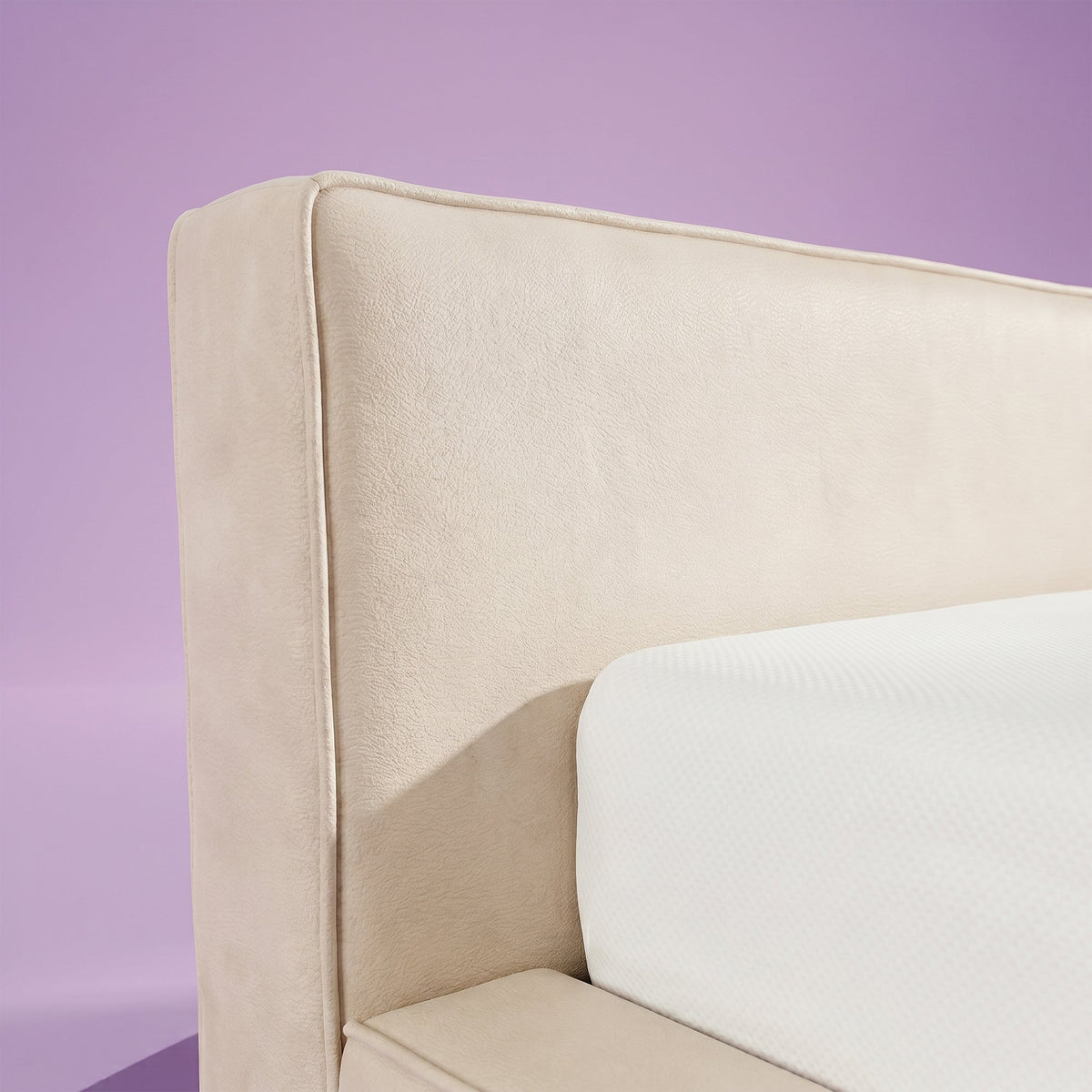 Thehappybed Amour Tranquility | Velvet | Creme | Bed