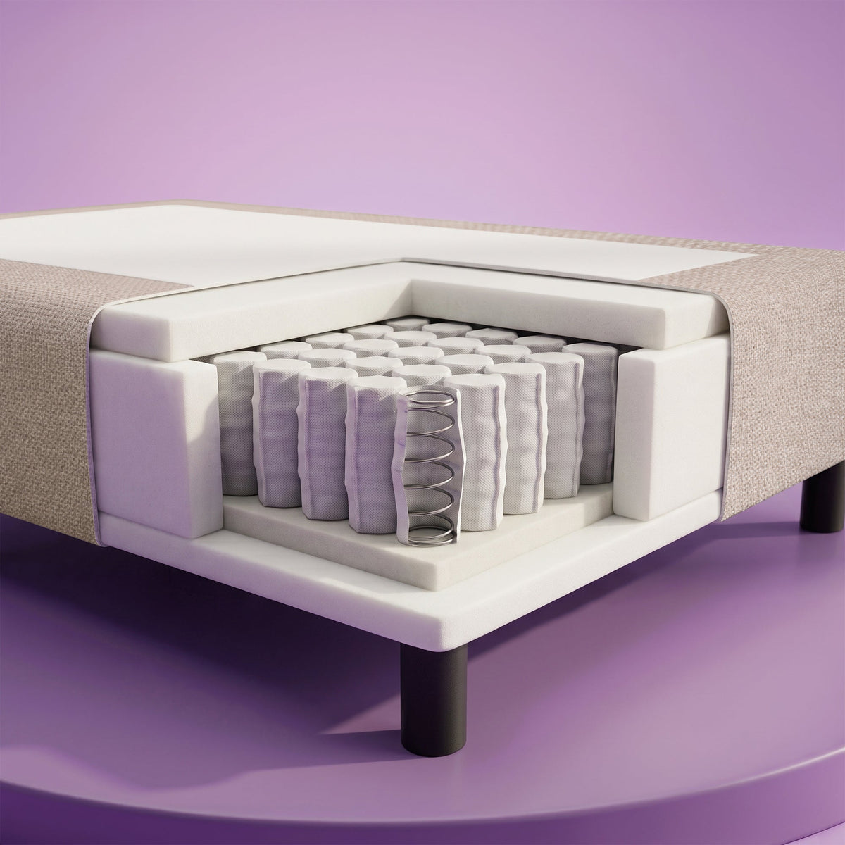 Thehappybed Pocketbox | Boxspring