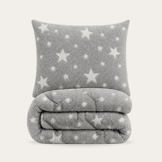 Wasbaar Kids All Season Dekbed | Glow In The Dark | Sterren | Met Kussensloop