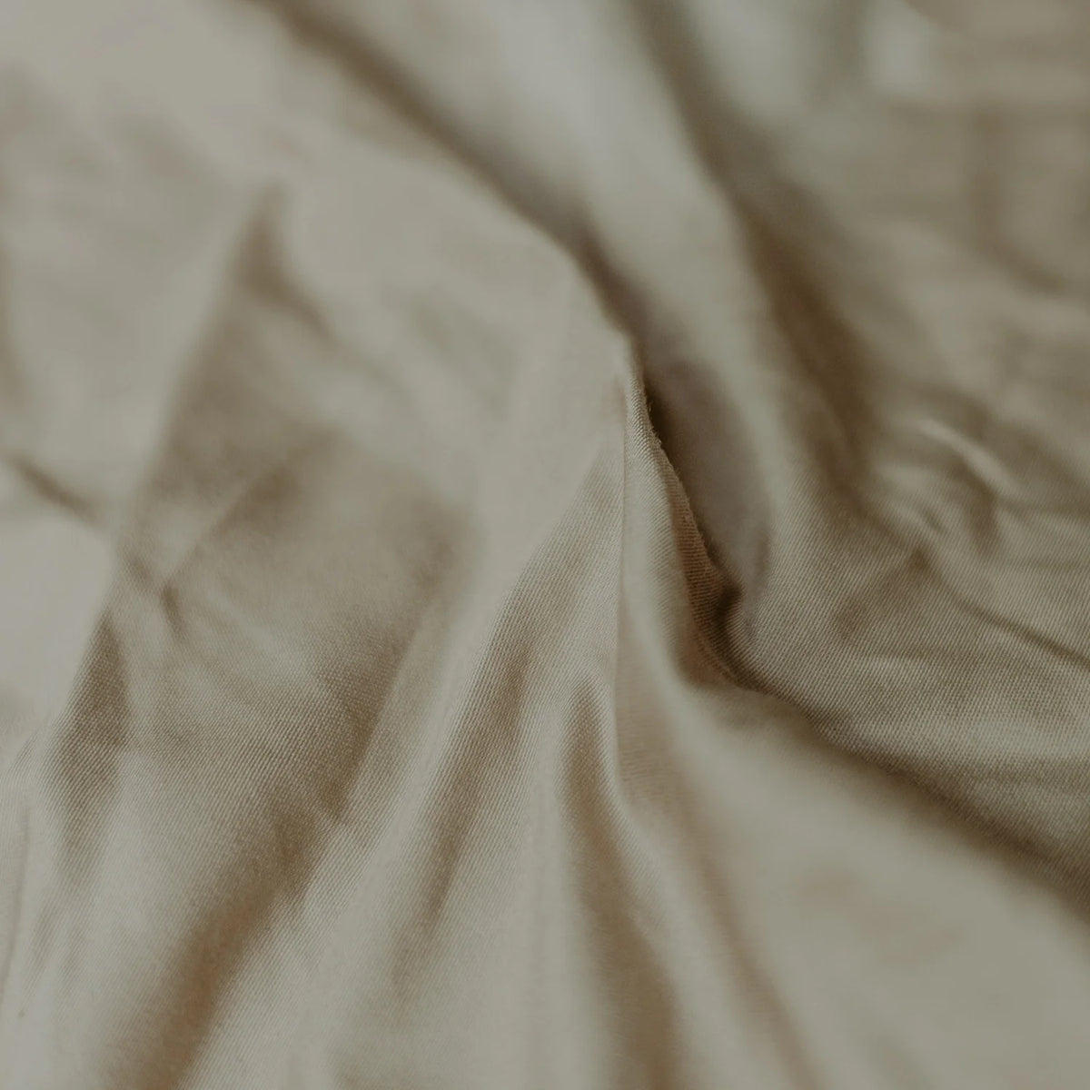 Hoeslaken | Taupe | Katoen Satijn