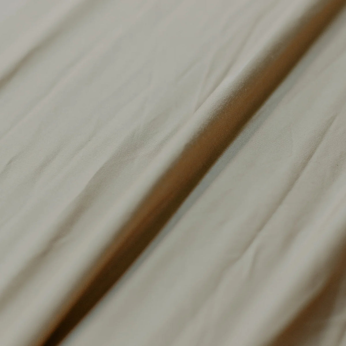 Hoeslaken | Taupe | Katoen Satijn