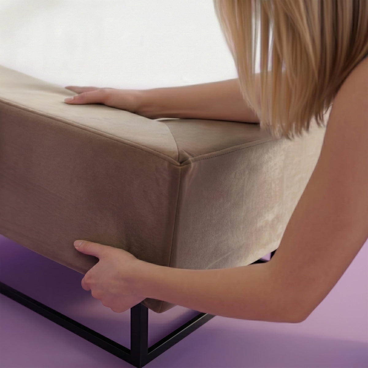 Thehappybed Wolkenbed | Taupe