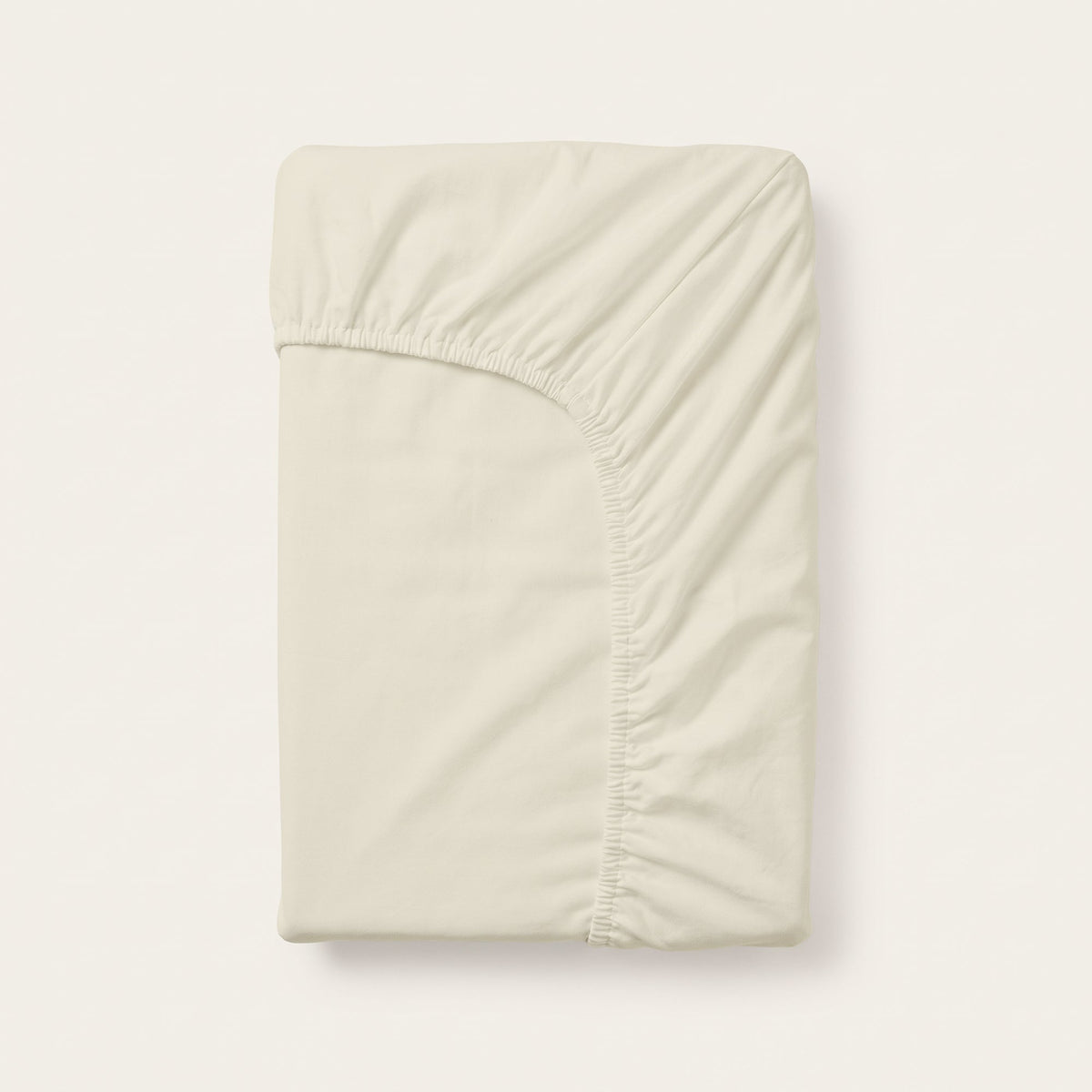 Thehappybed Verkoelend Hoeslaken | Creme | 100% geweven Katoen