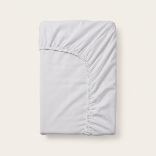 Thehappybed verkoelend Hoeslaken | Silver Grey | 100% geweven Katoen