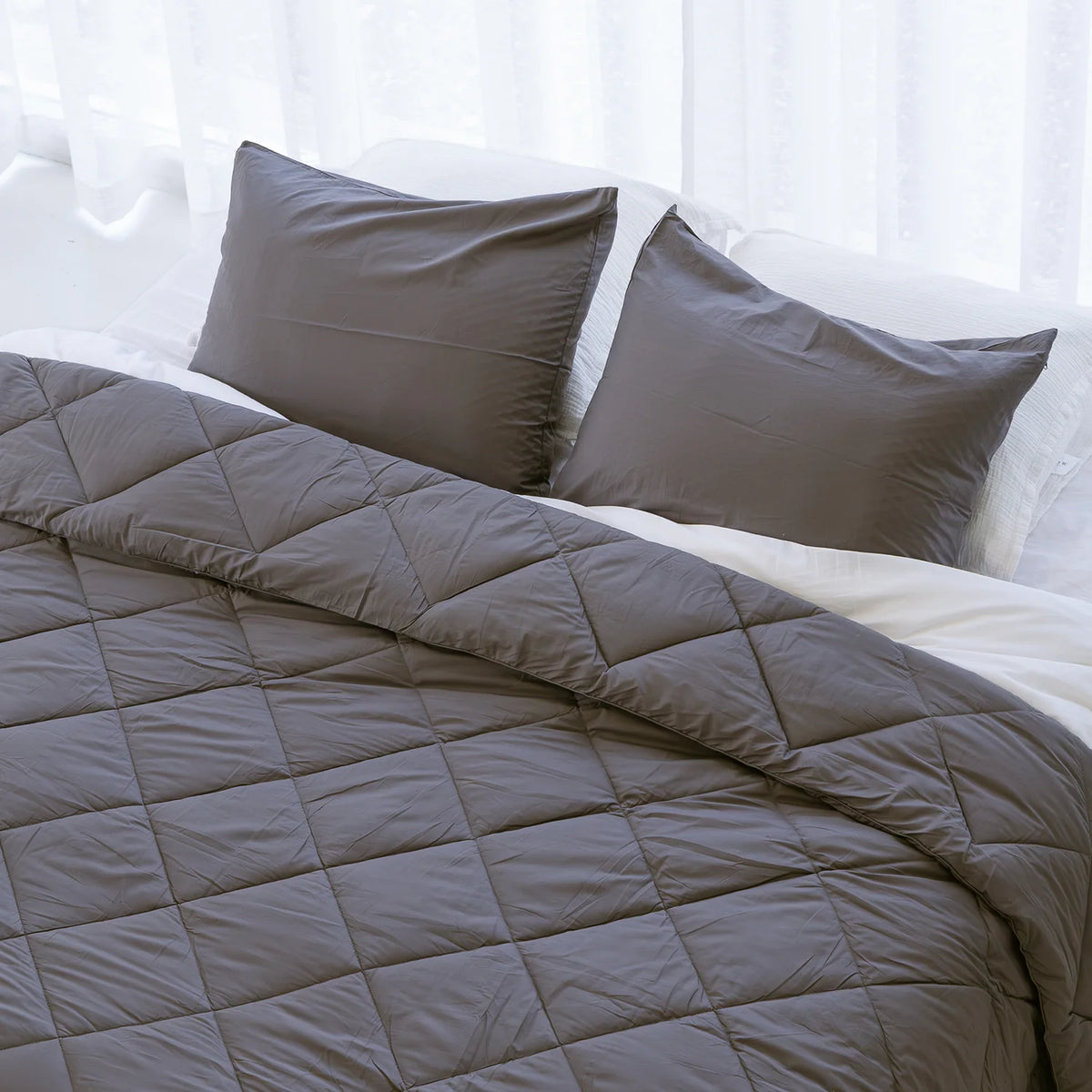 Wasbaar All Season Dekbed | Prestige Collection | Anthracite