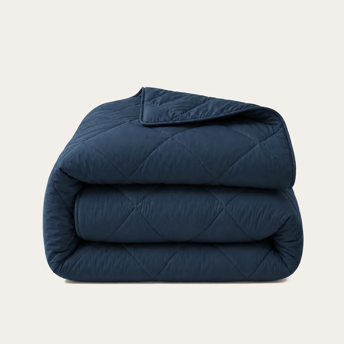 Thehappybed Premium Percal dekbed Midnight Navy, hypoallergeen en sneldrogend voor het hele jaar