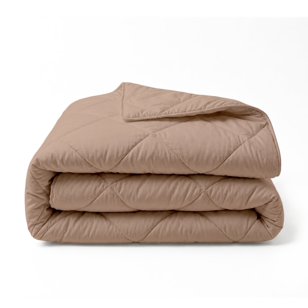 Thehappybed Percal zomerdekbed van licht ademend katoen voor koel en comfortabel slapen