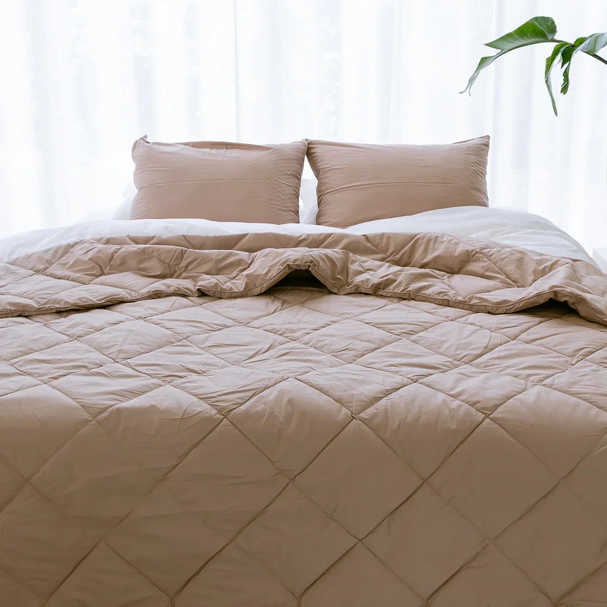 Wasbaar Zomerdekbed | Cotton Breeze | Dune