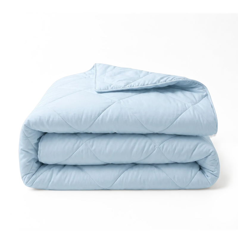 Wasbaar Zomerdekbed | Cotton Breeze | Light Blue