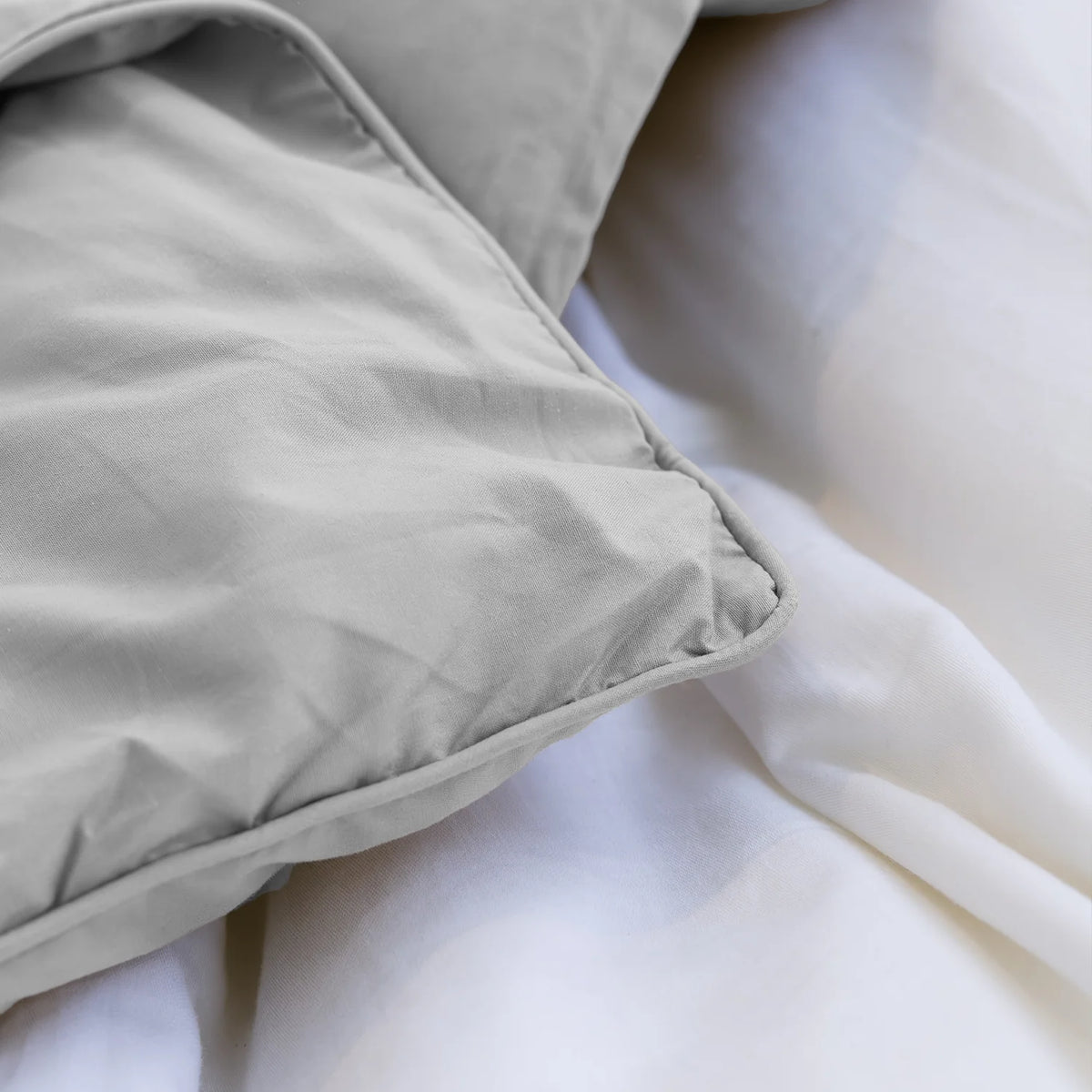 Summer sale bundel | Pebble grey | Wasbaar dekbed