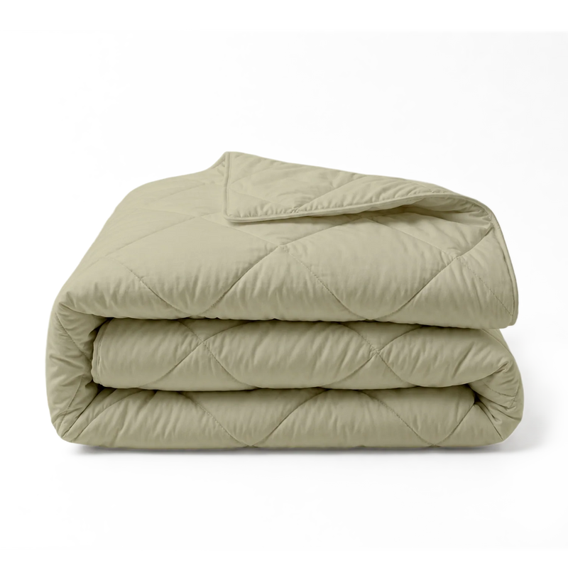 Wasbaar Zomerdekbed | Cotton Breeze | Sage Green