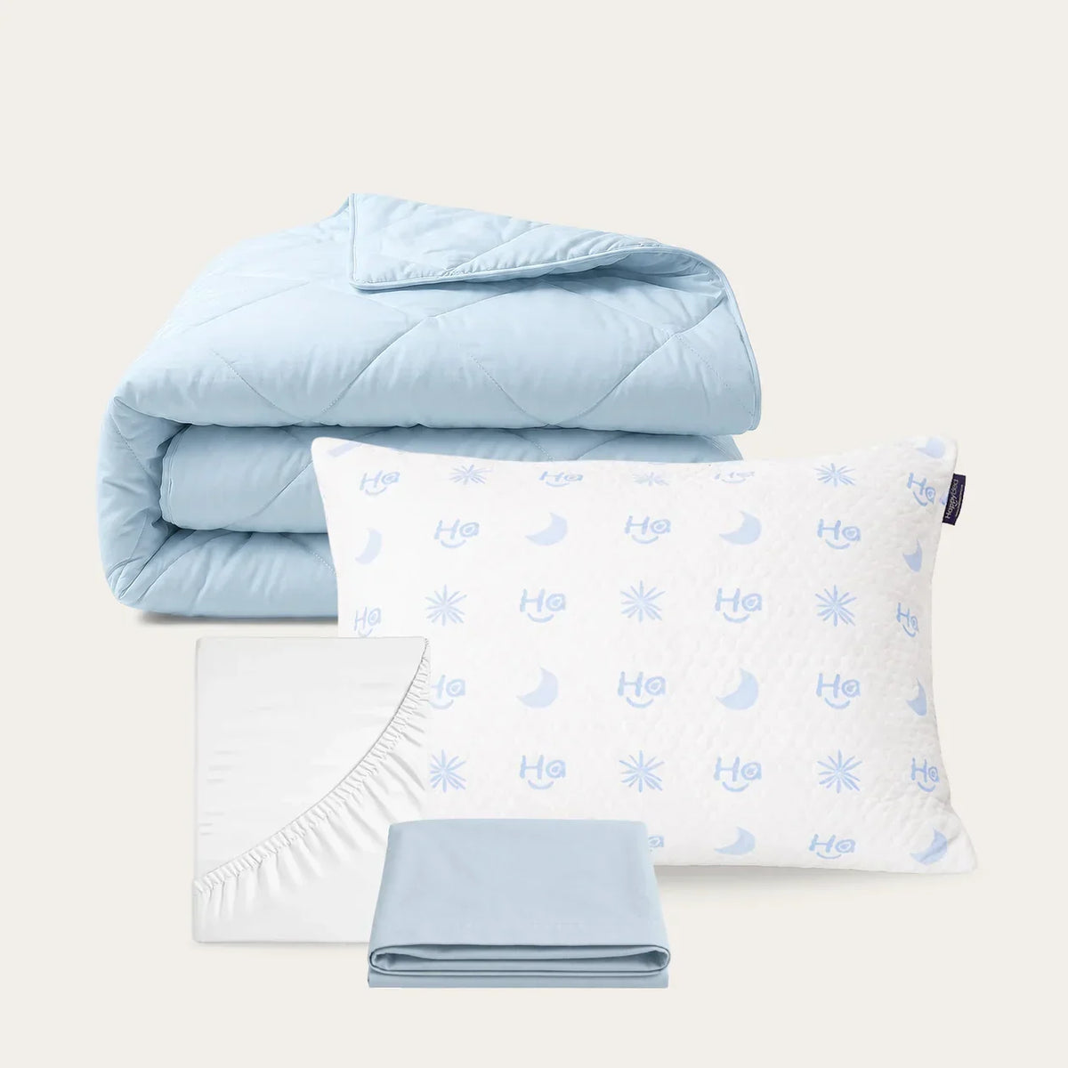 Summer sale bundel | Light Blue | Wasbaar dekbed