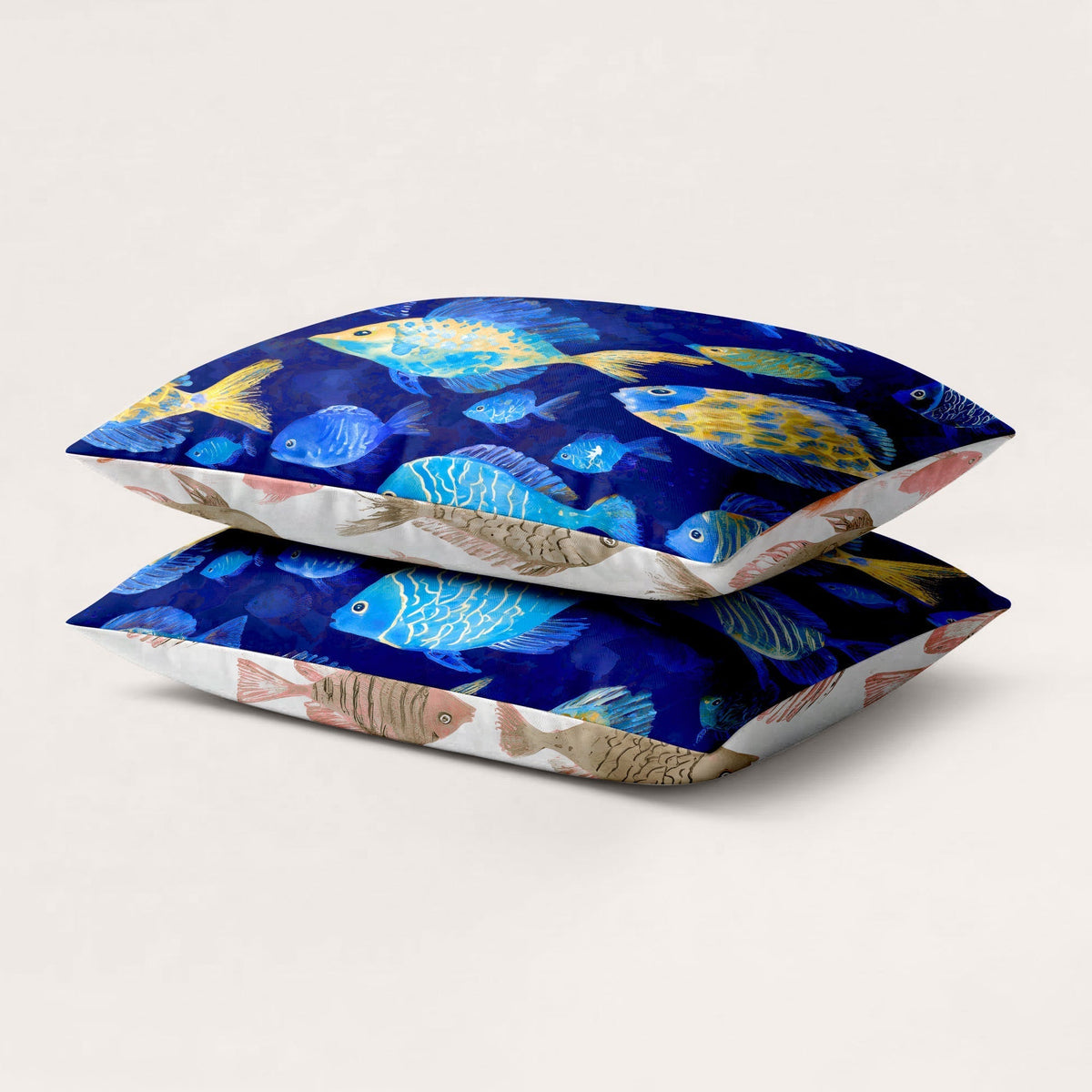 Kussenslopen | A Fish Named Fred & Thehappybed | Fish | Set van 2