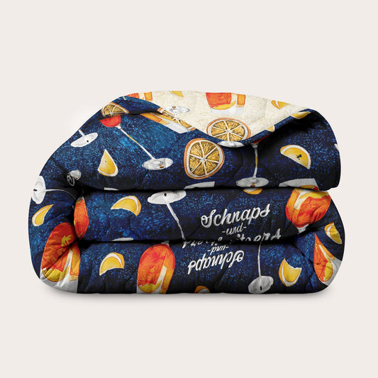 Wasbaar All Season Dekbed | A Fish Named Fred & Thehappybed | Aperol Spritz